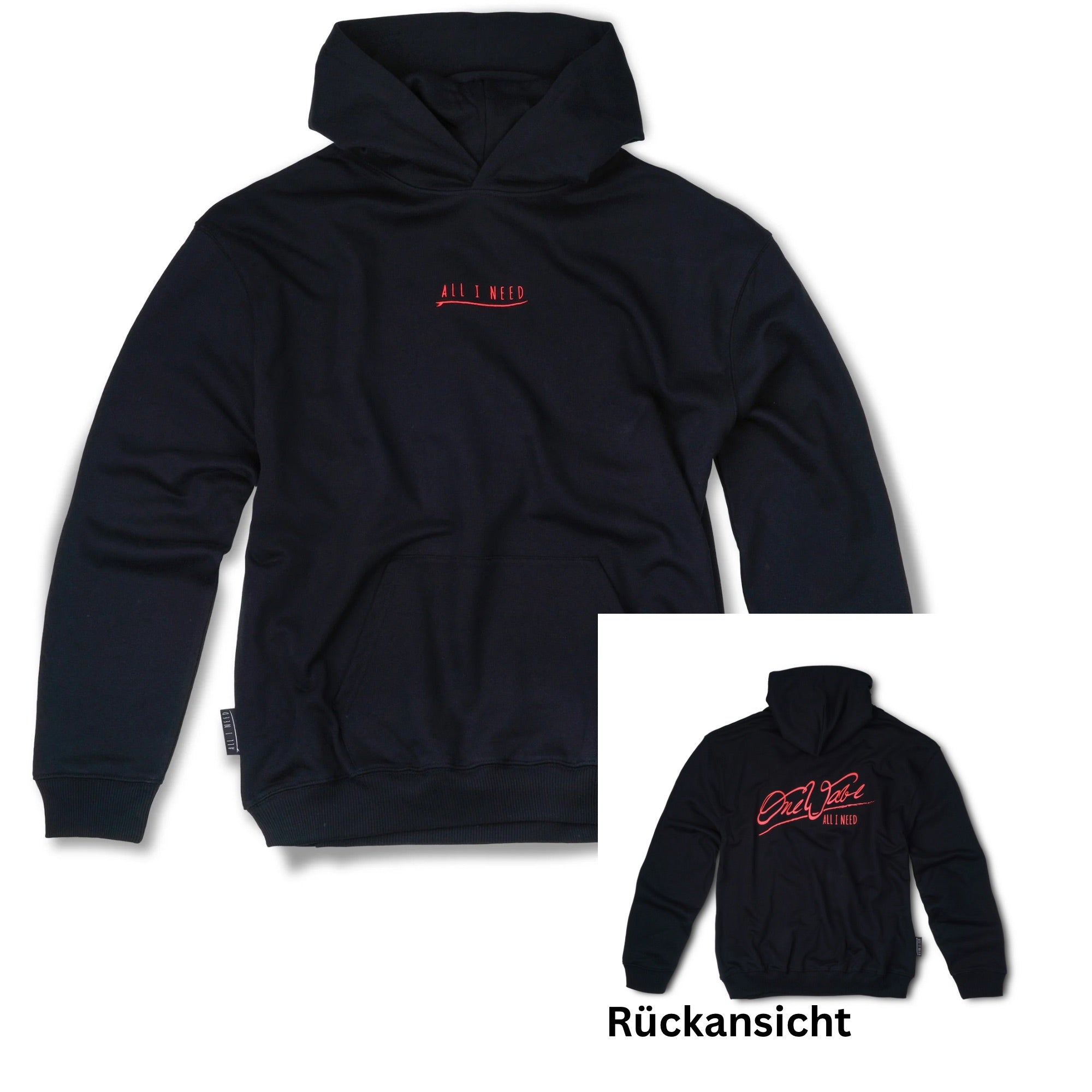 One Wave “ALL I NEED“ Deep Sea Hoodie Unisex